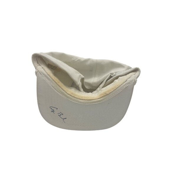 Bush Quayle ’92 Campaign Rope Hat + Button, Appears Signed George H. W. Bush - Picture 5 of 8